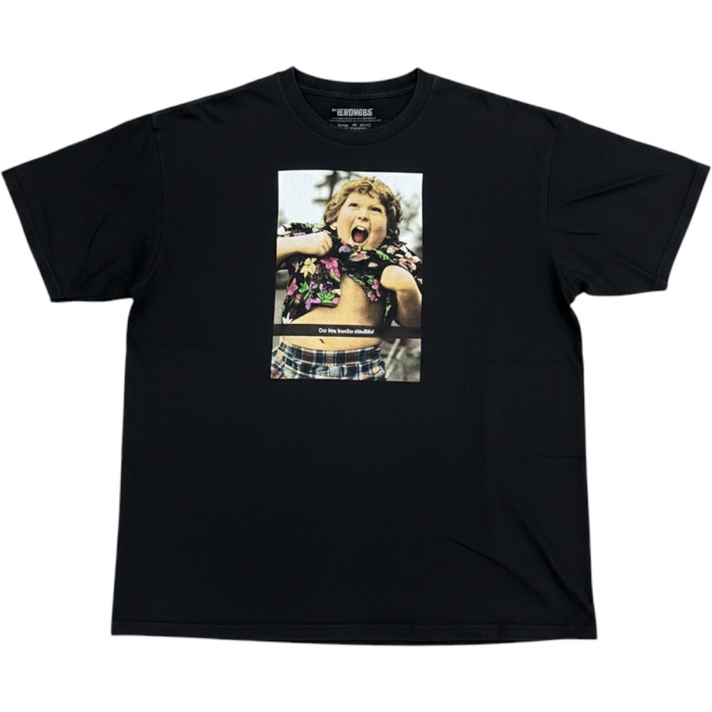 The Goonies Chunk Truffle Shuffle Graphic T-Shirt Black Ripple Junction 2X